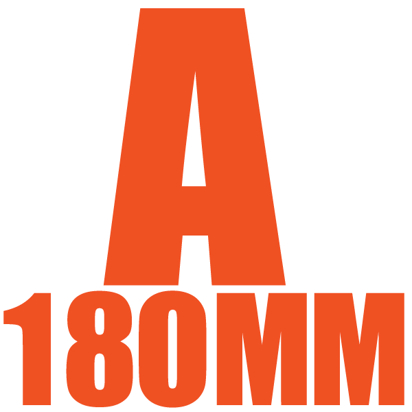 Reusable Static Cling Vinyl Letter 180mm