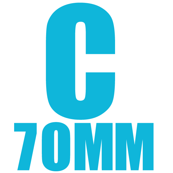 Reusable Static Cling Vinyl Letter 70mm